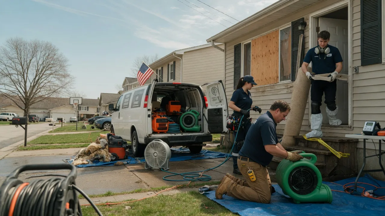 Water Damage Restoration in Aurora, MO near me